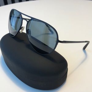 Matte Black Men’s BMW B6500 Sunglasses